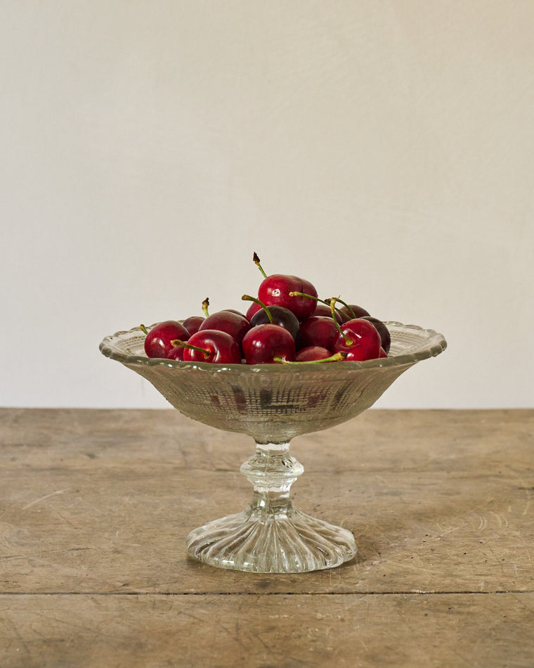 Mini Glass Pedestal Dish
