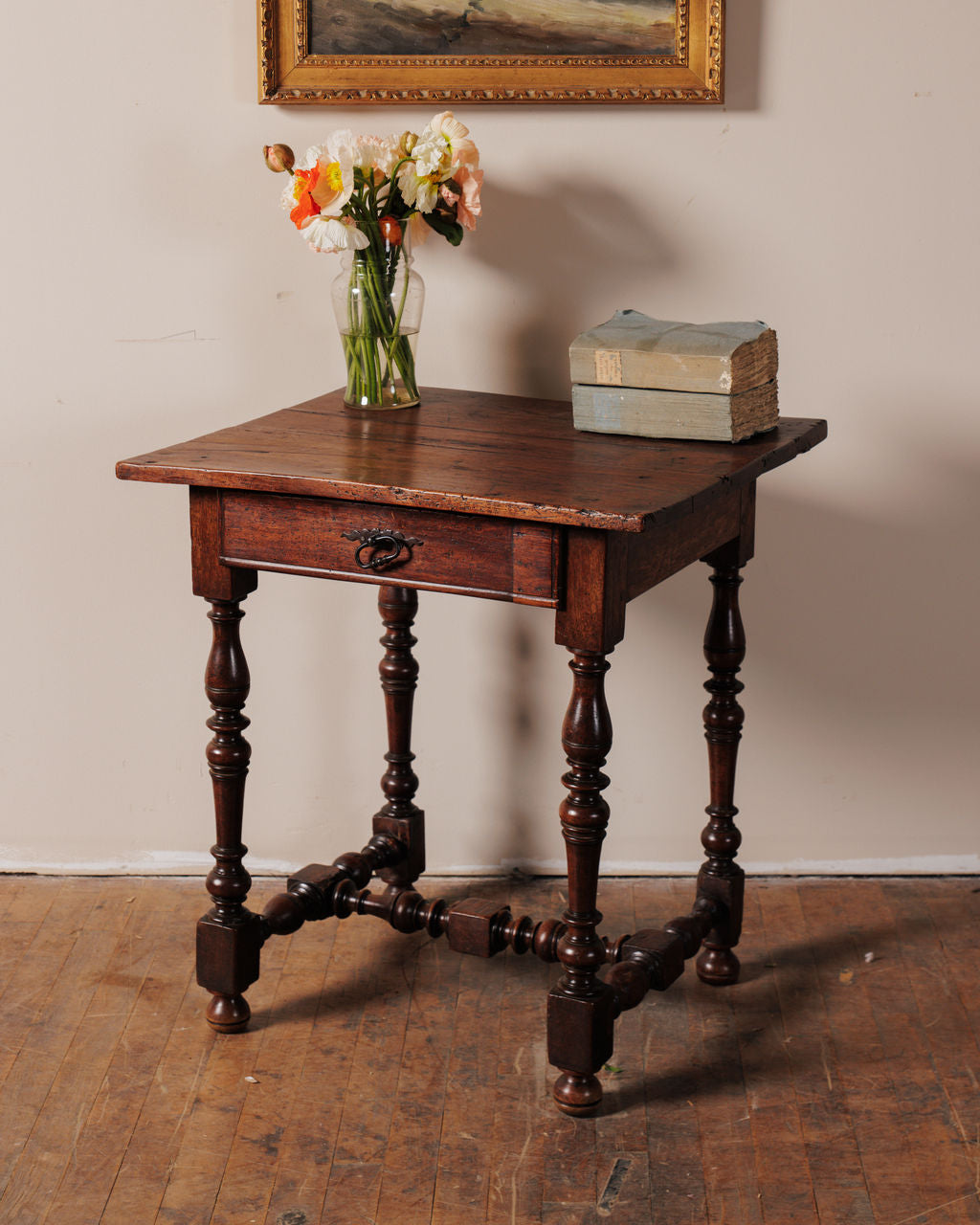18th c. Walnut Side Table