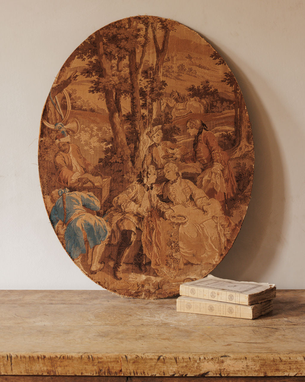 Tapestry on Wood
