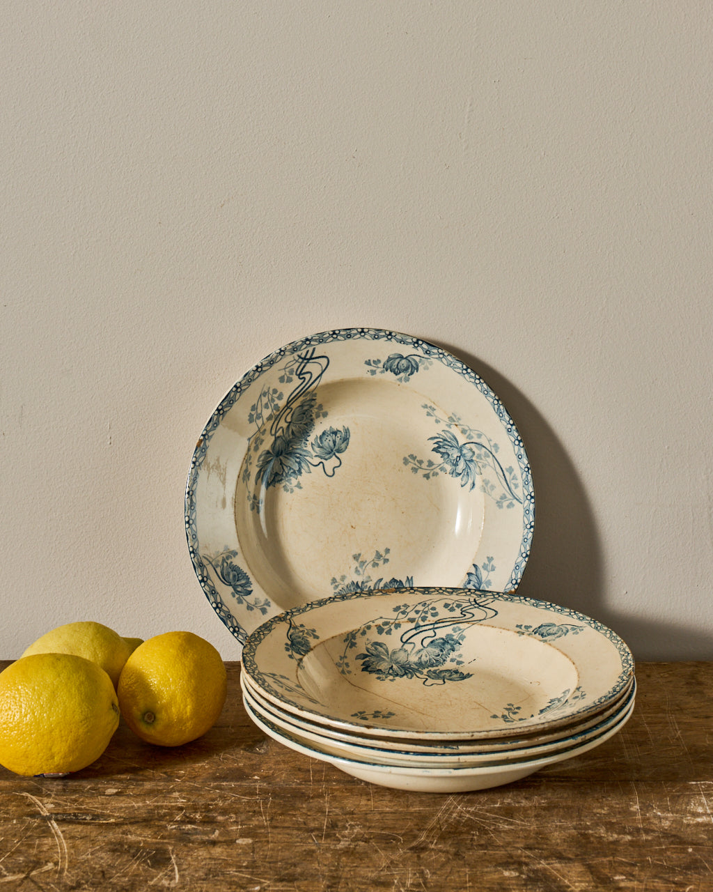 Signed French Plate