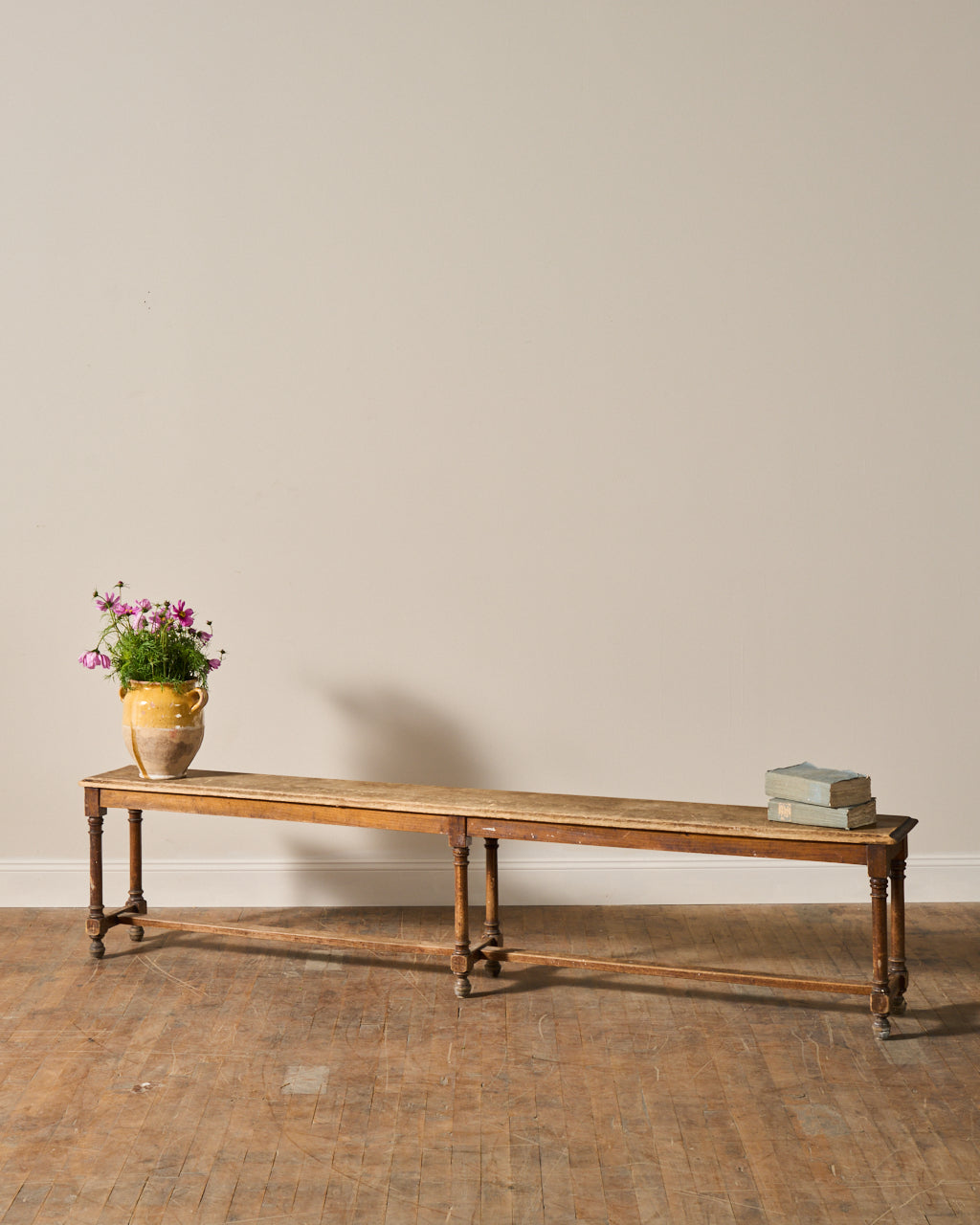 Antique Monastery Bench