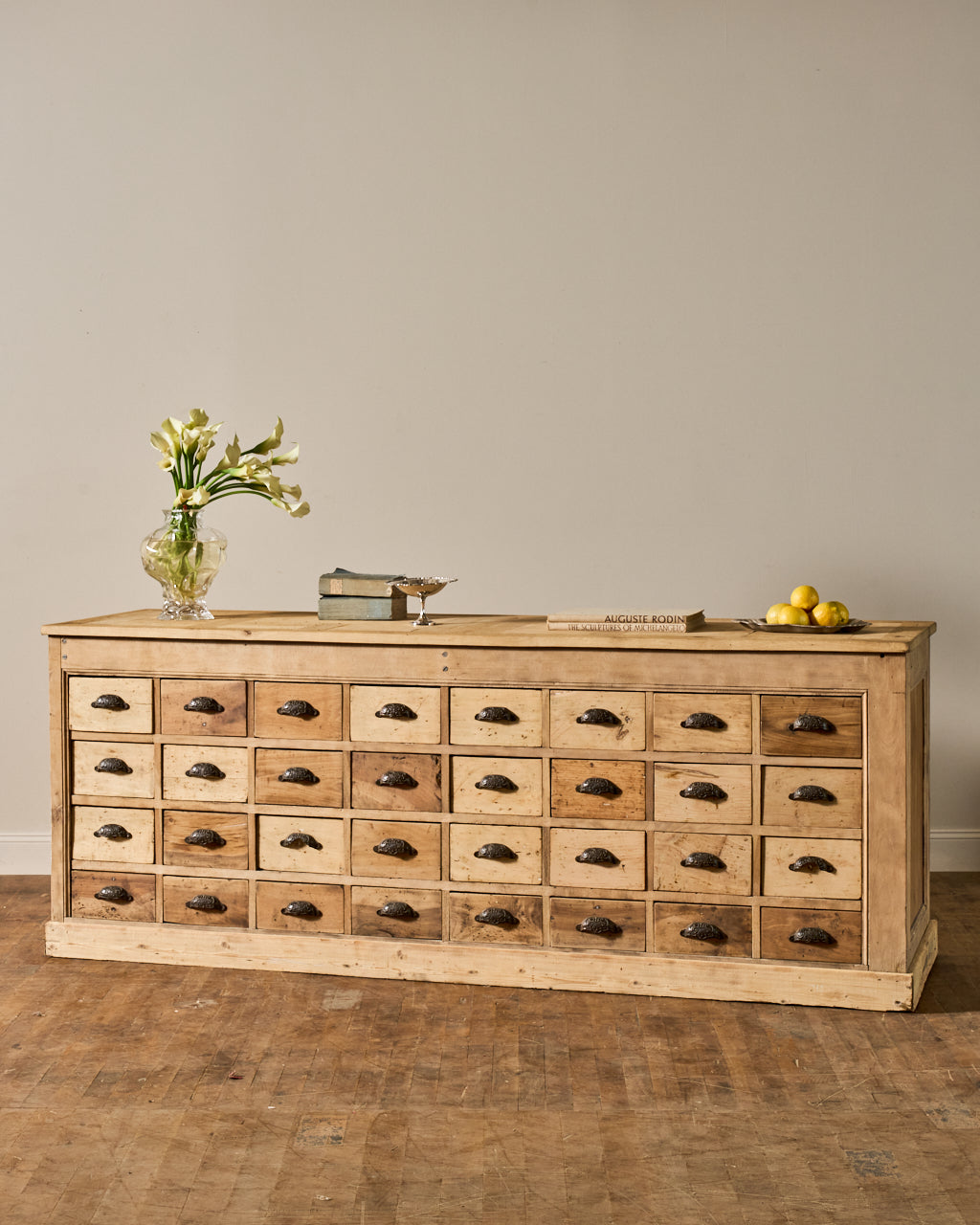 Antique Apothecary Counter
