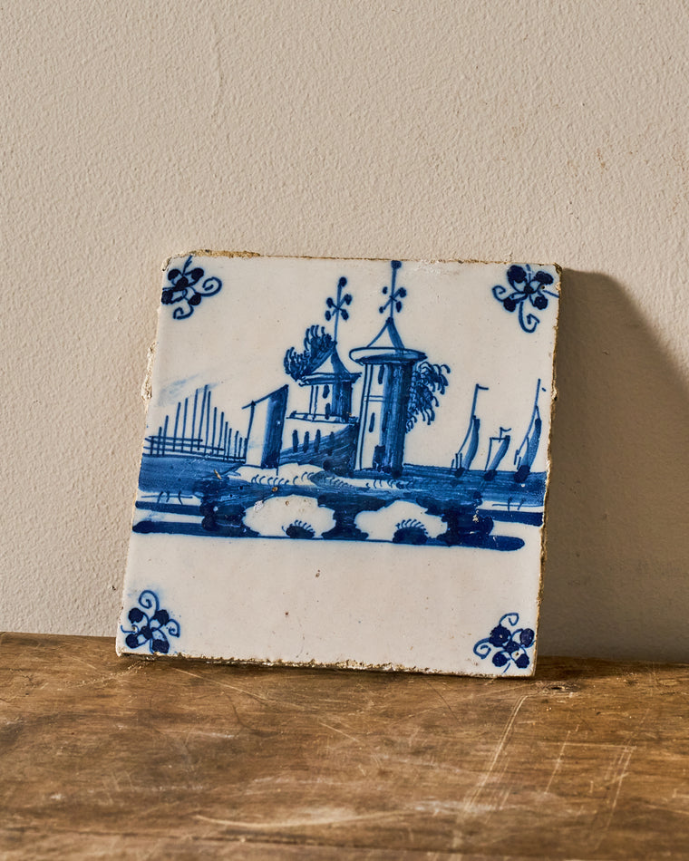 18th c. Delft Tile