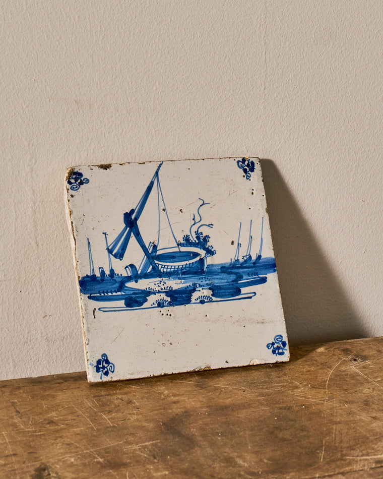 18th c. Delft Tile