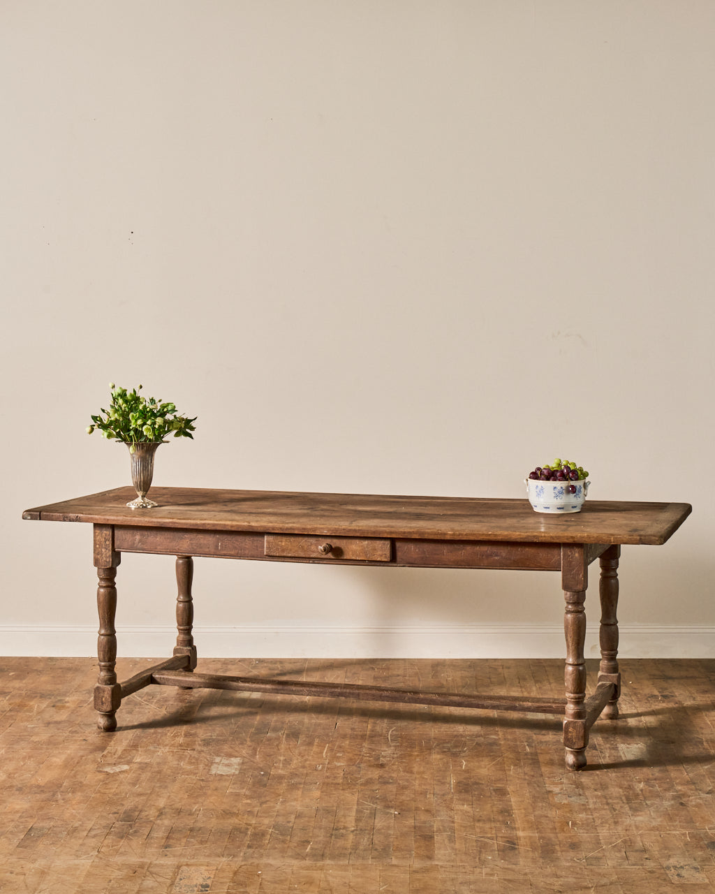 19th c. Oak Dining Table