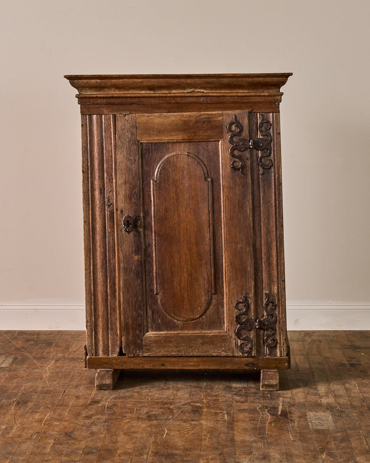 18th c. Carved Cupboard