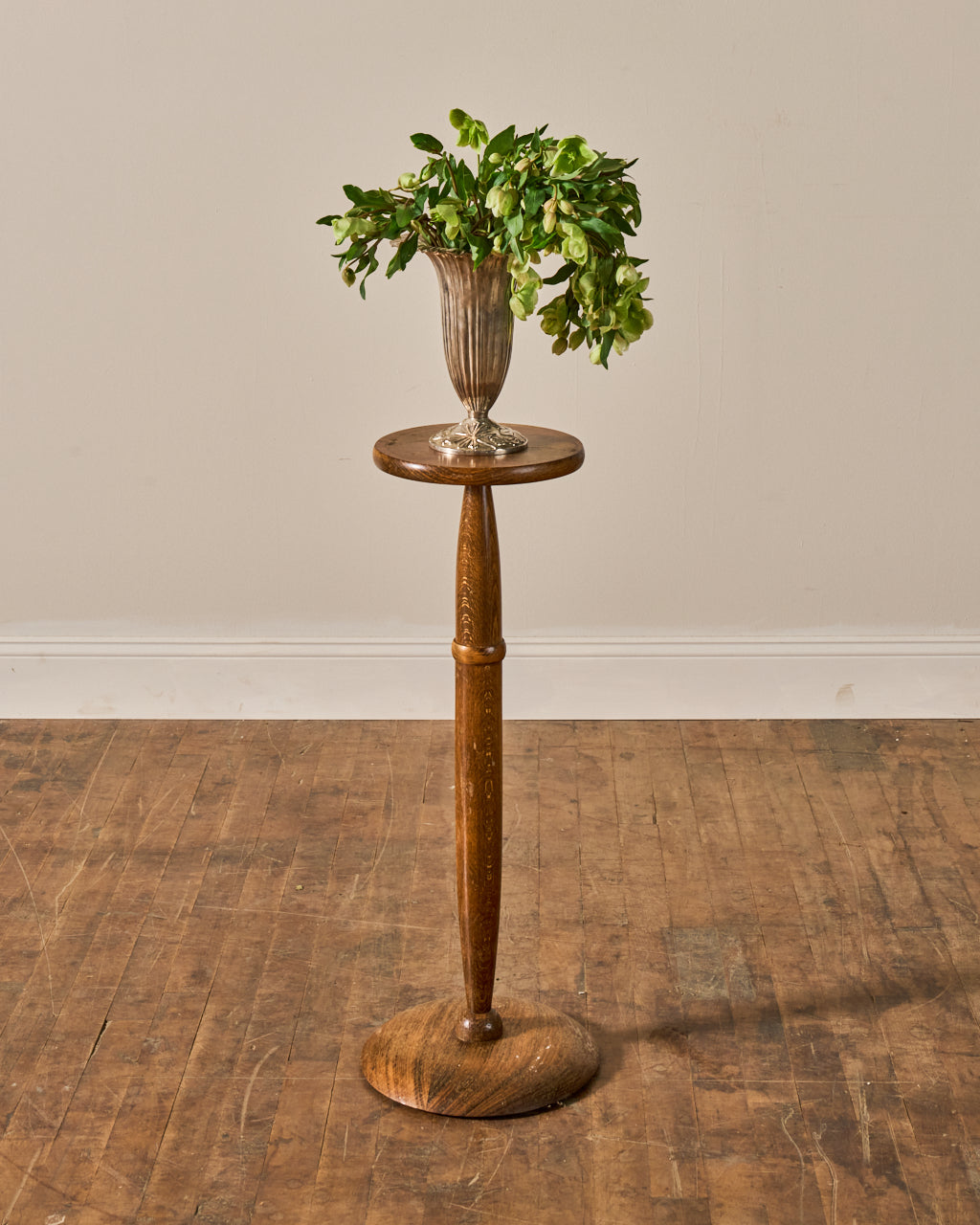 French Oak Side Table