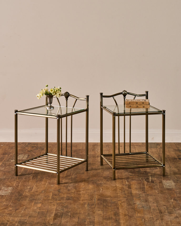 Set of 1 - Vintage Bedside Table - Set of 2