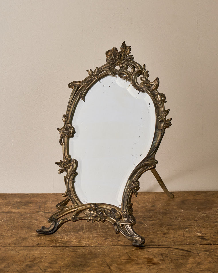 Rare French Vanity Mirror