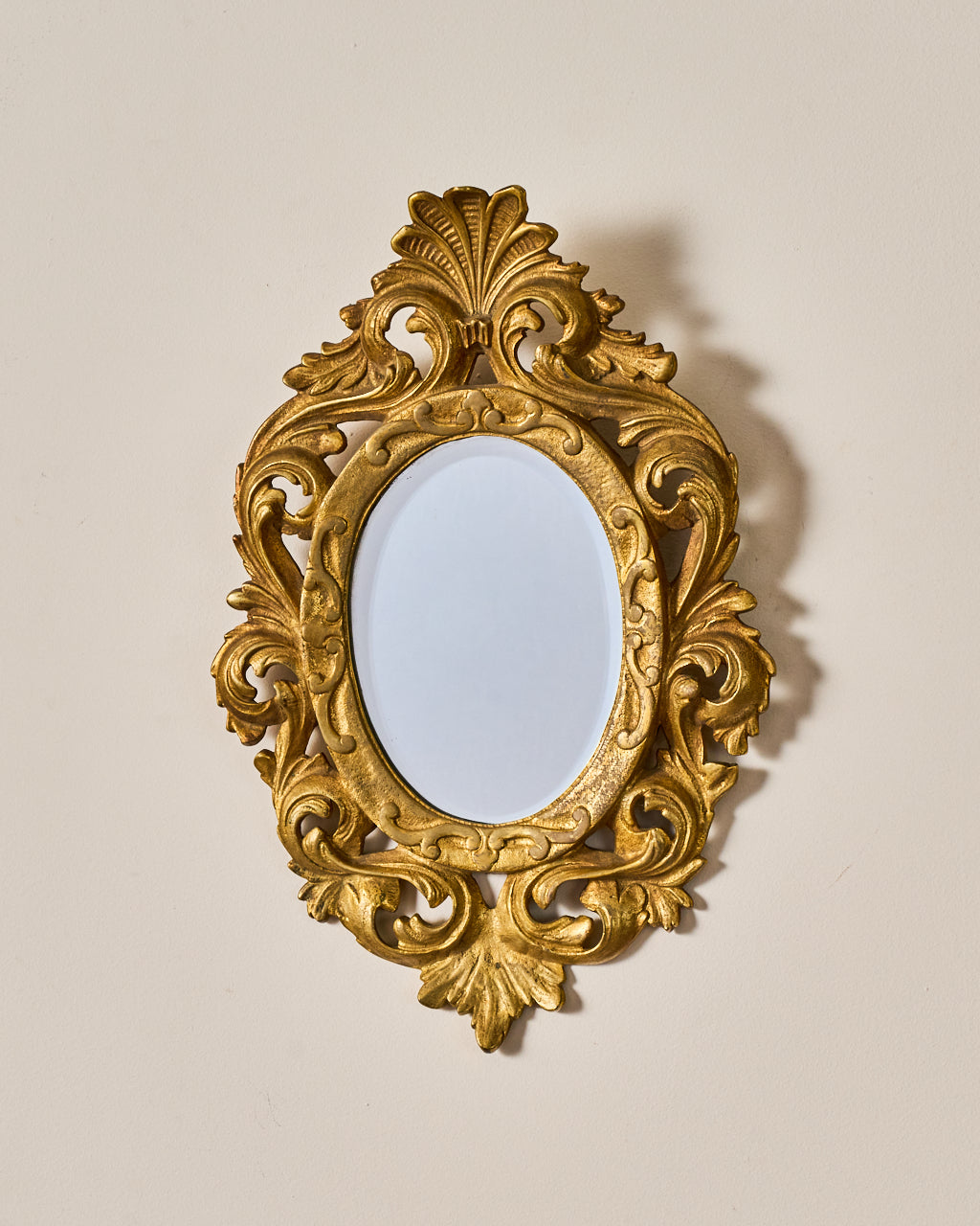 Antique Bronze Mirror