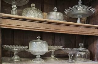 Glass Pedestal Dish