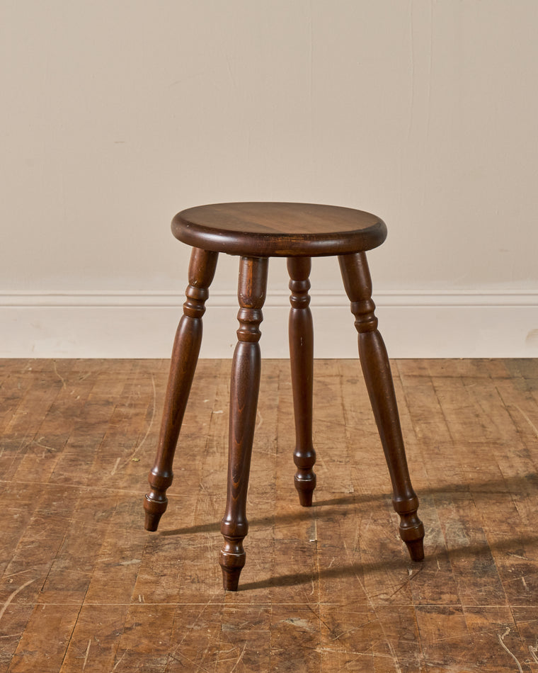 French Wooden Stool
