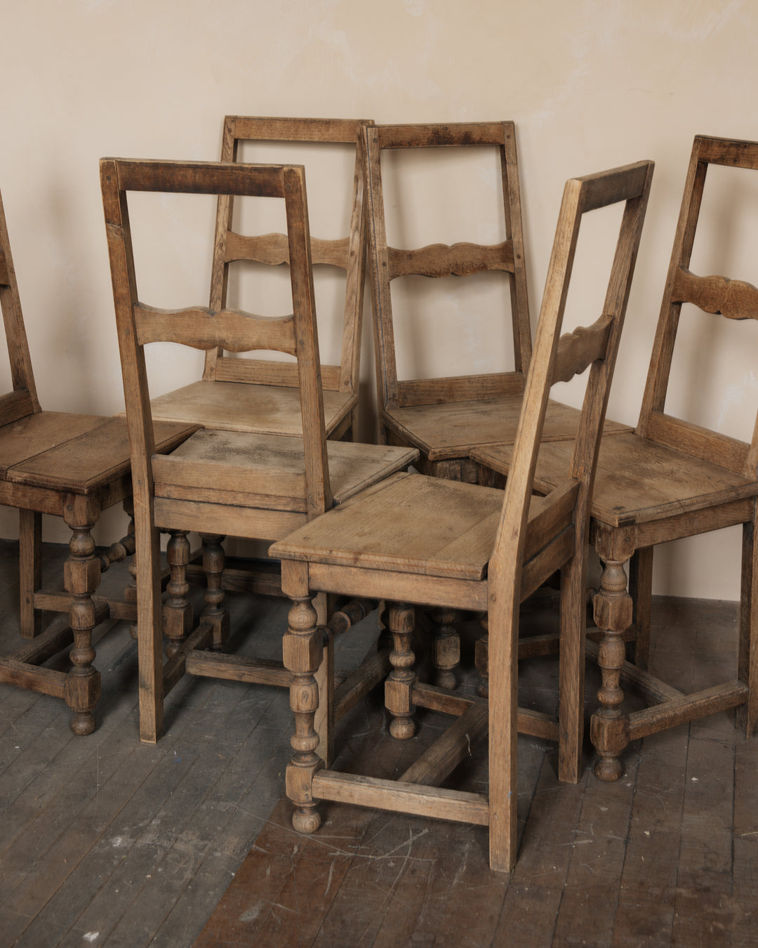 Stripped Lorraine Oak Chair