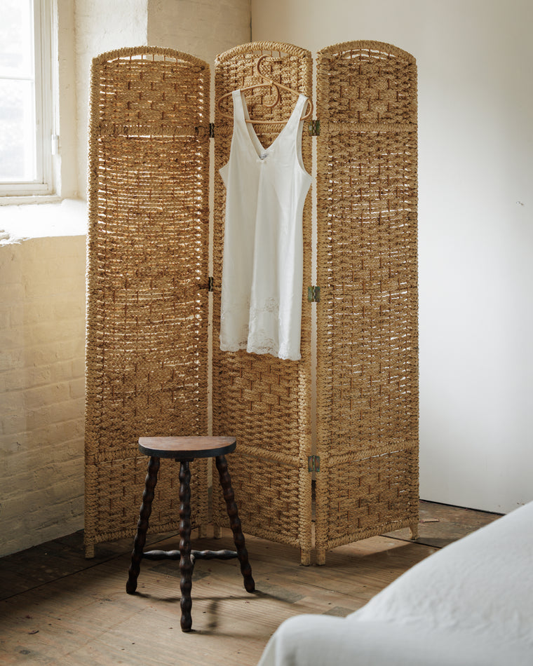 Vintage Wicker Screen