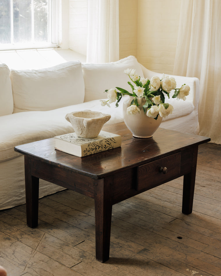 19th c. Mulberry Wood Coffee Table