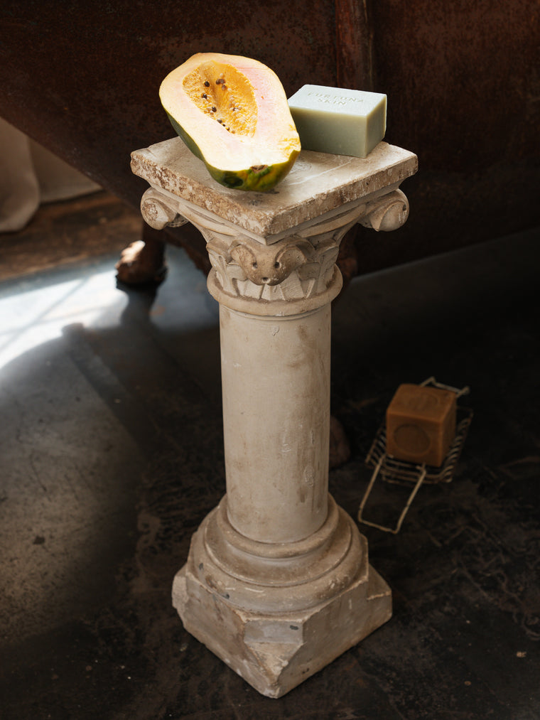 Limestone Column Pedestal