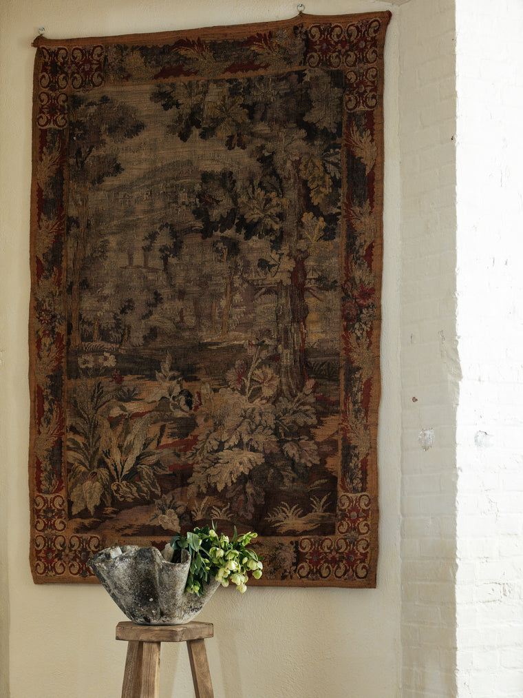 Chateau 18th Century French Tapestry