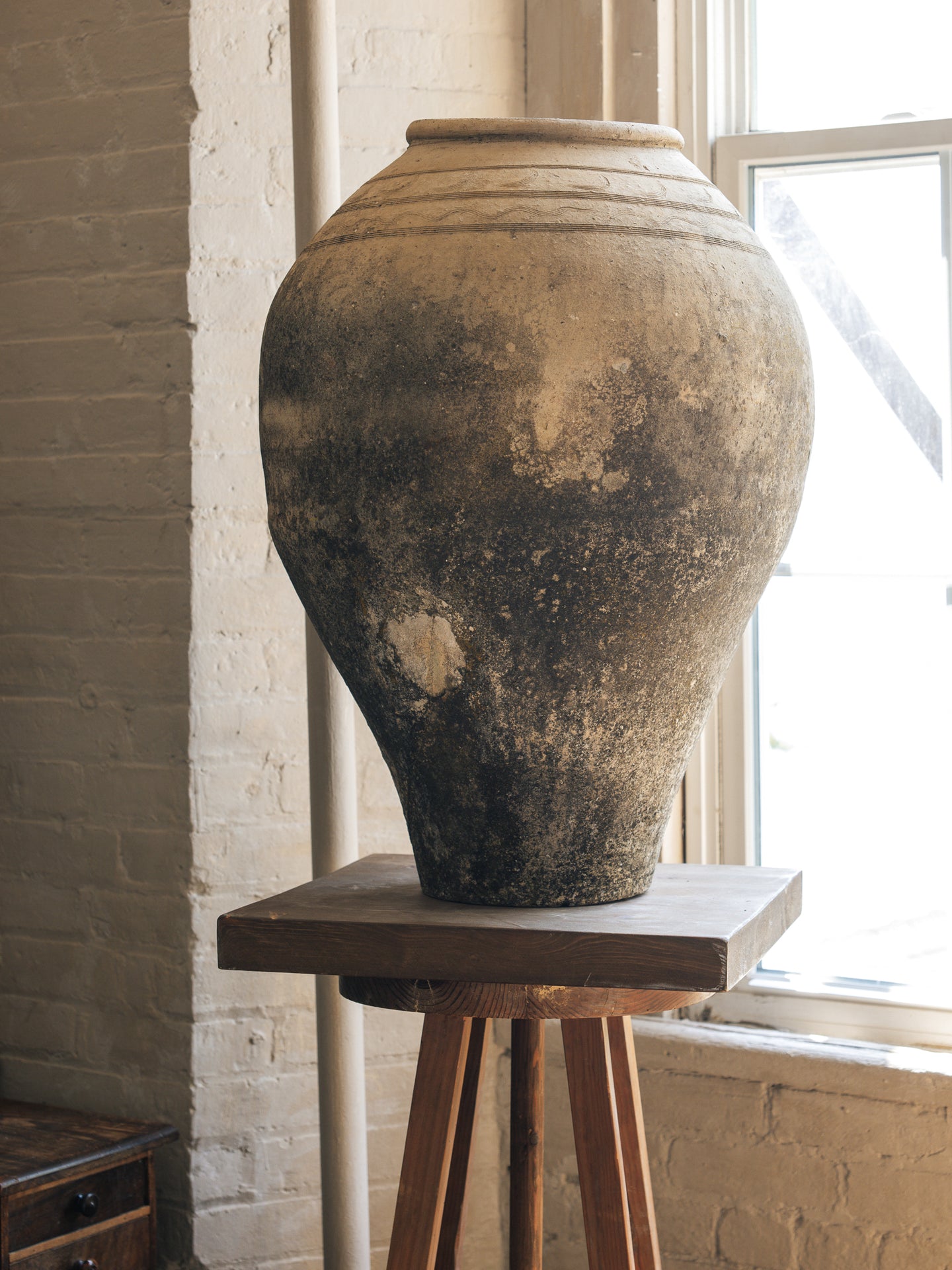 Turkish Olive Jar