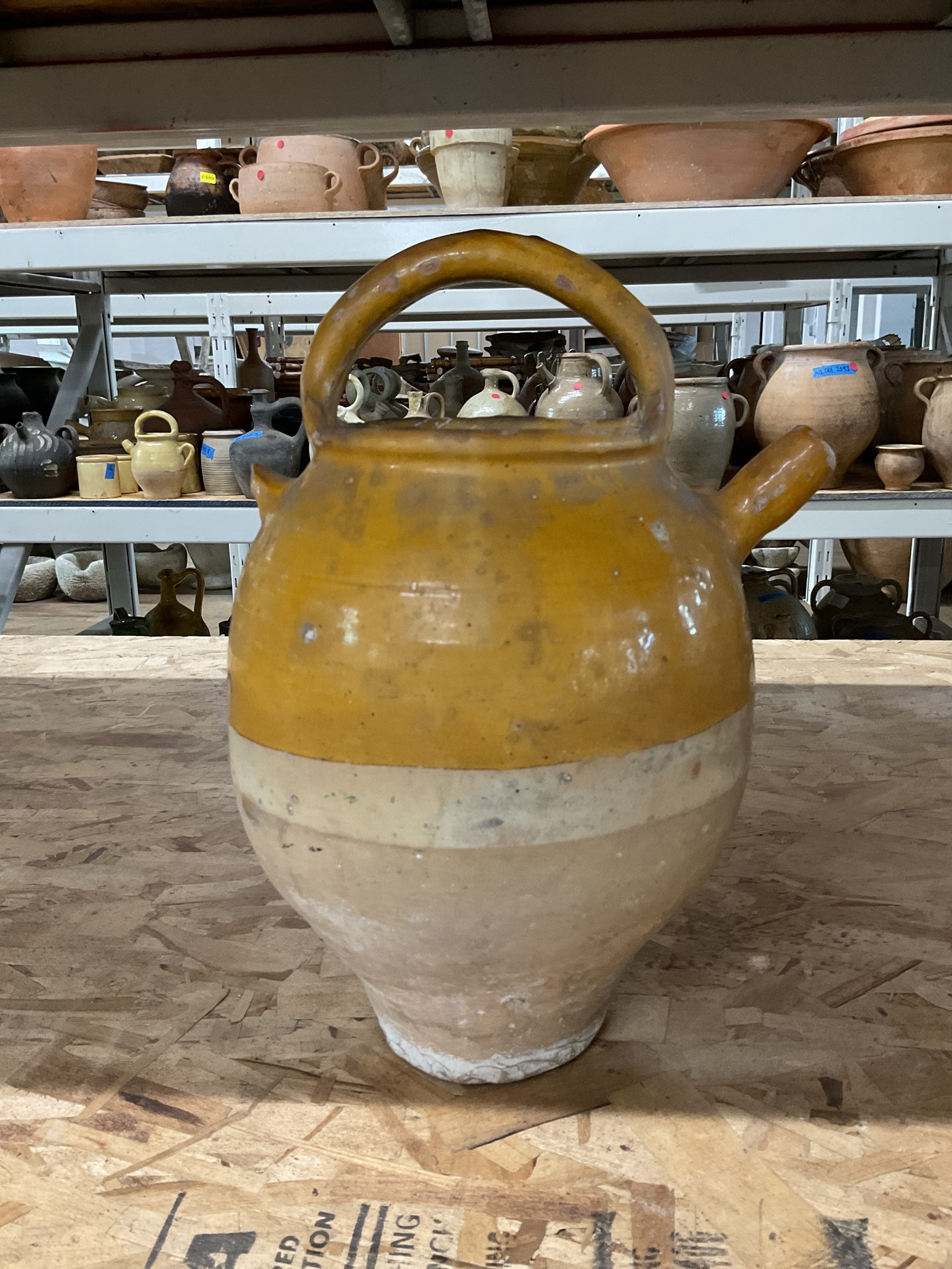 Yellow Confit Pot