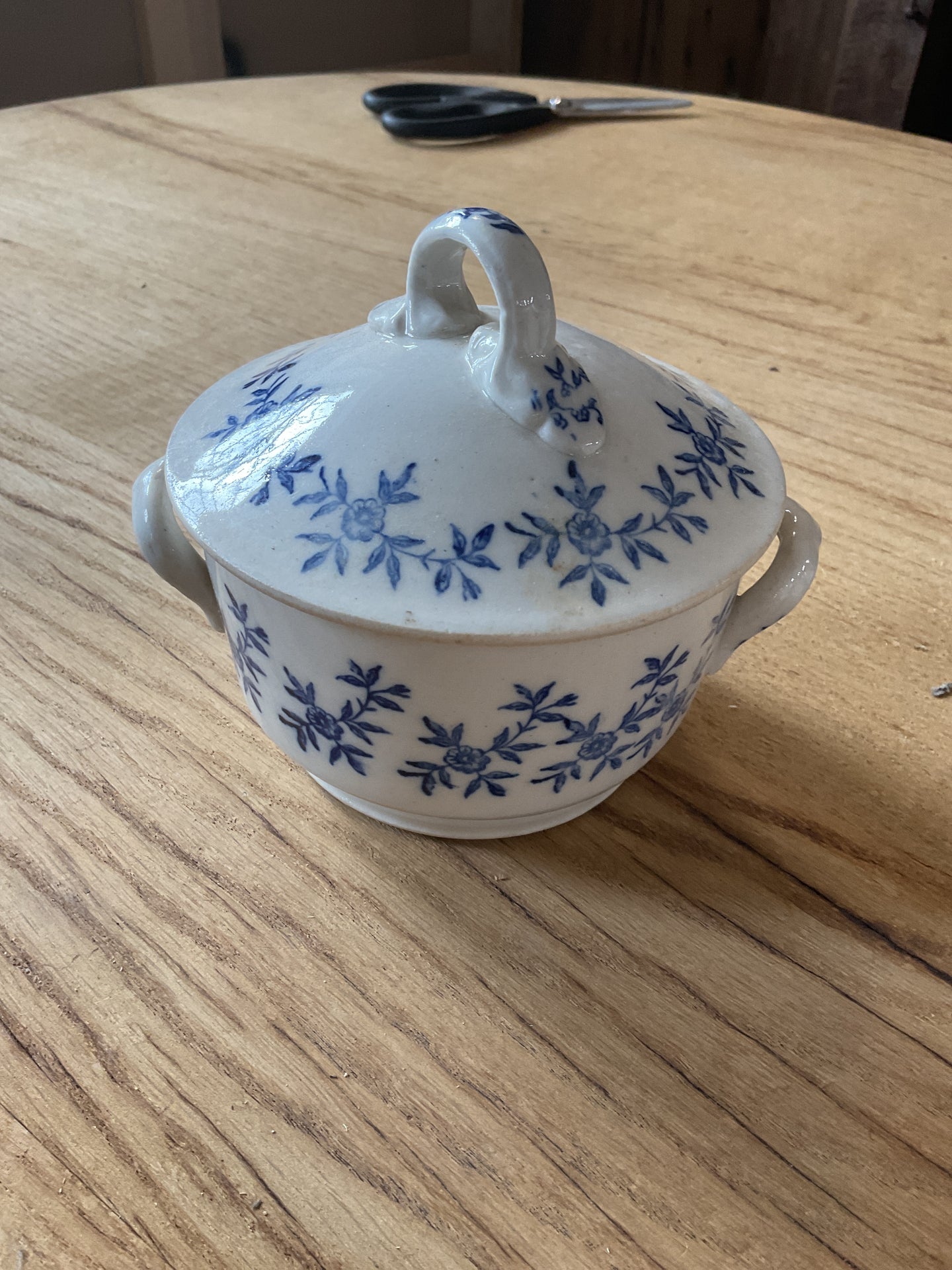 Blue and White Pot