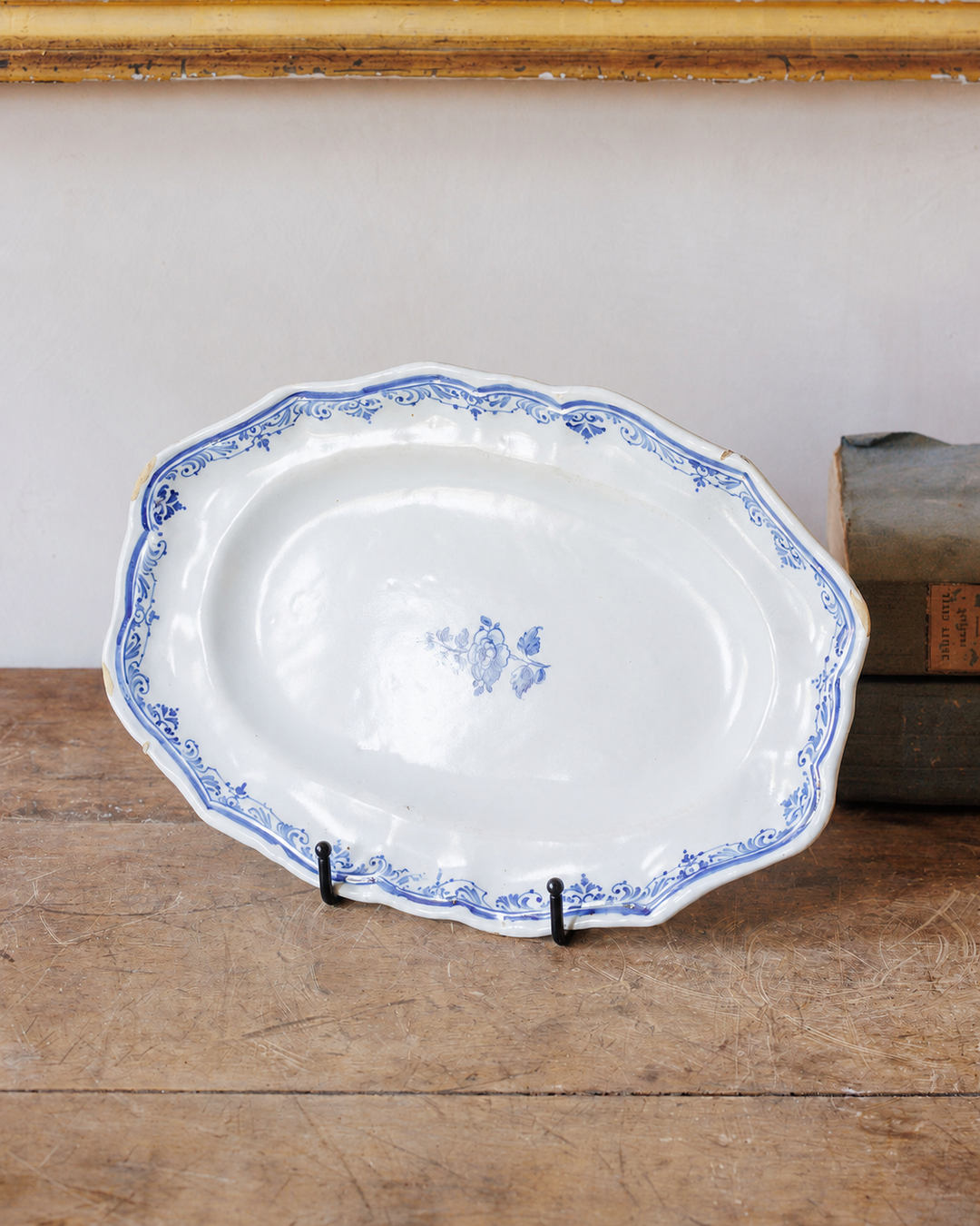 18th c. Moustiers Plate