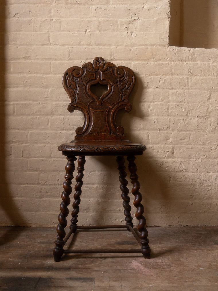 Antique Carved French Chair