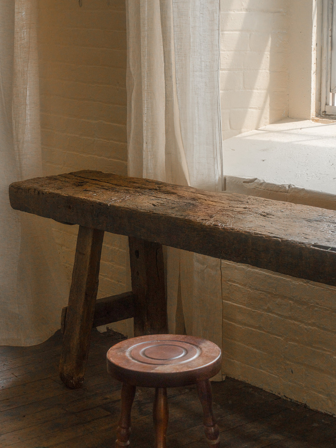Wooden Spanish Console