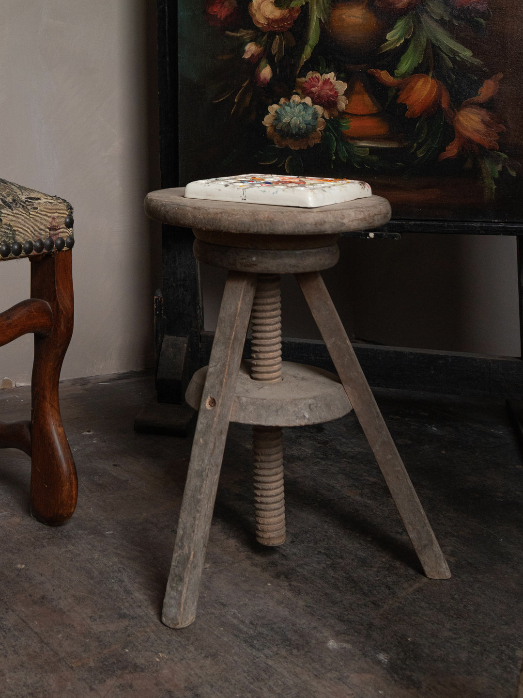 Adjustable Workmans Stool