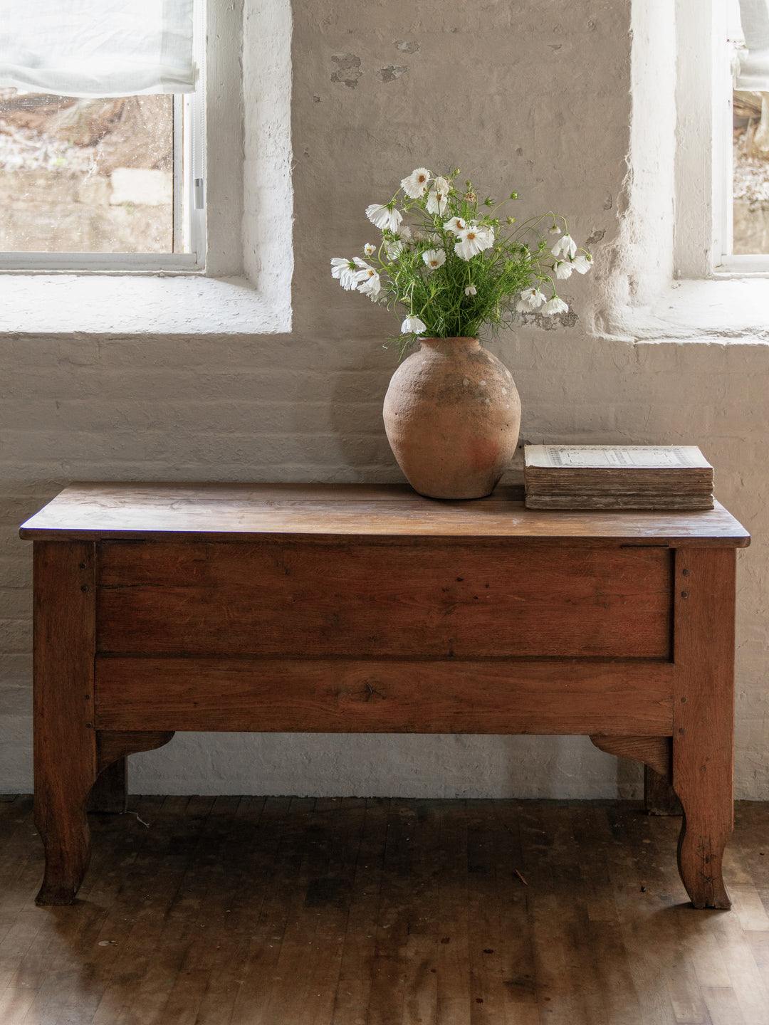 Oak Trunk Console
