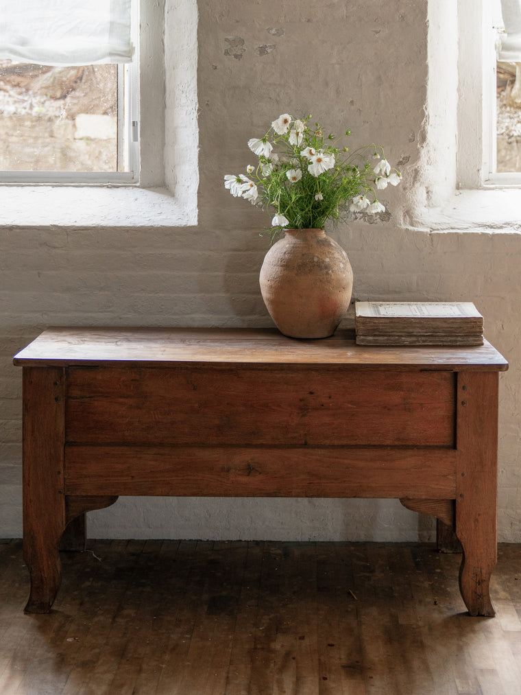 Oak Trunk Console