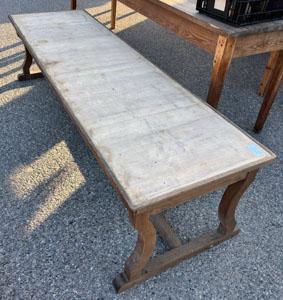 Long Oak Coffee Table
