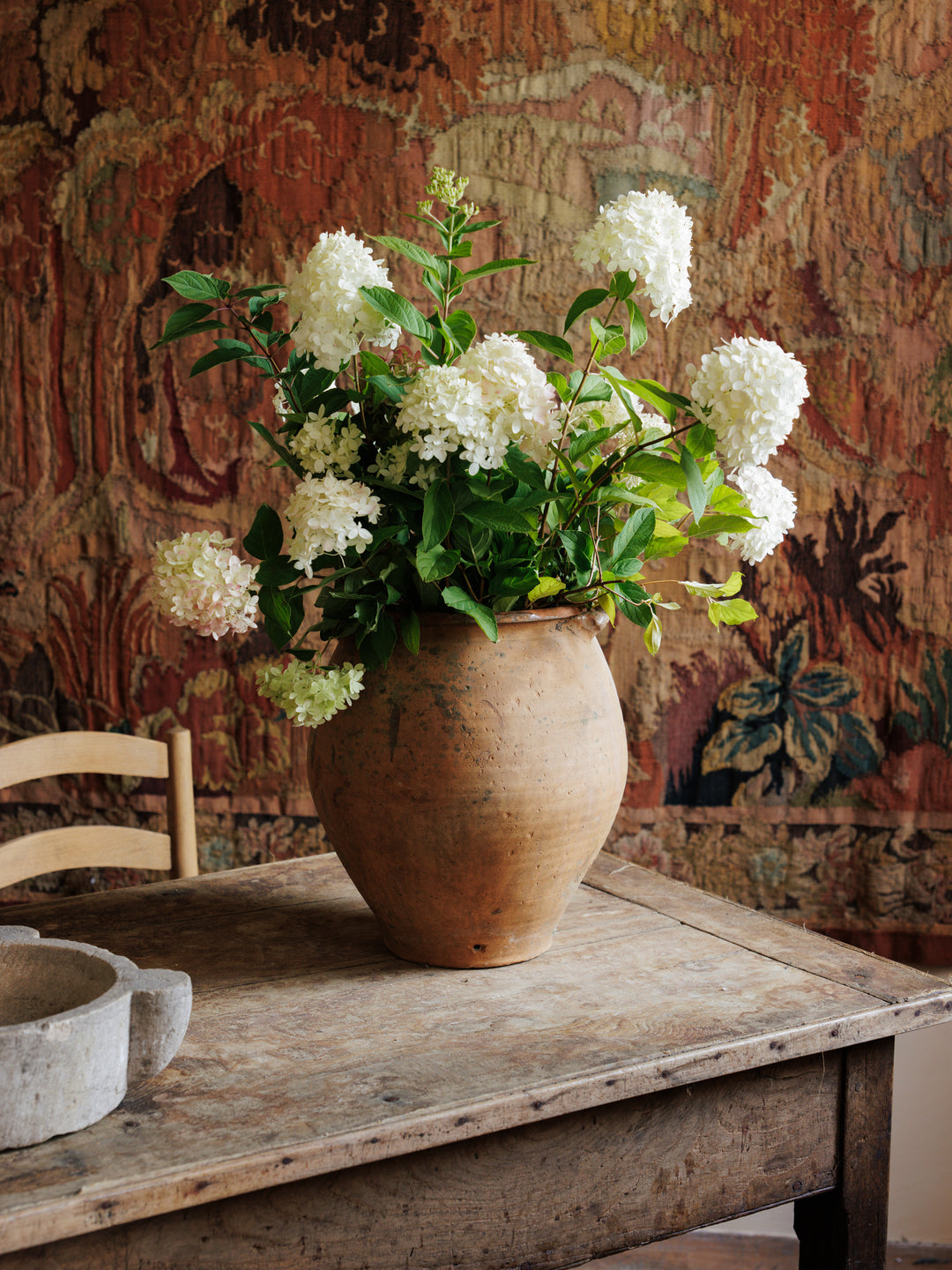 Antique French Olive Jar