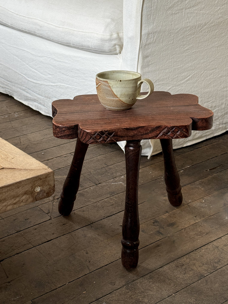 Decorative Shape Mini Wood Stool