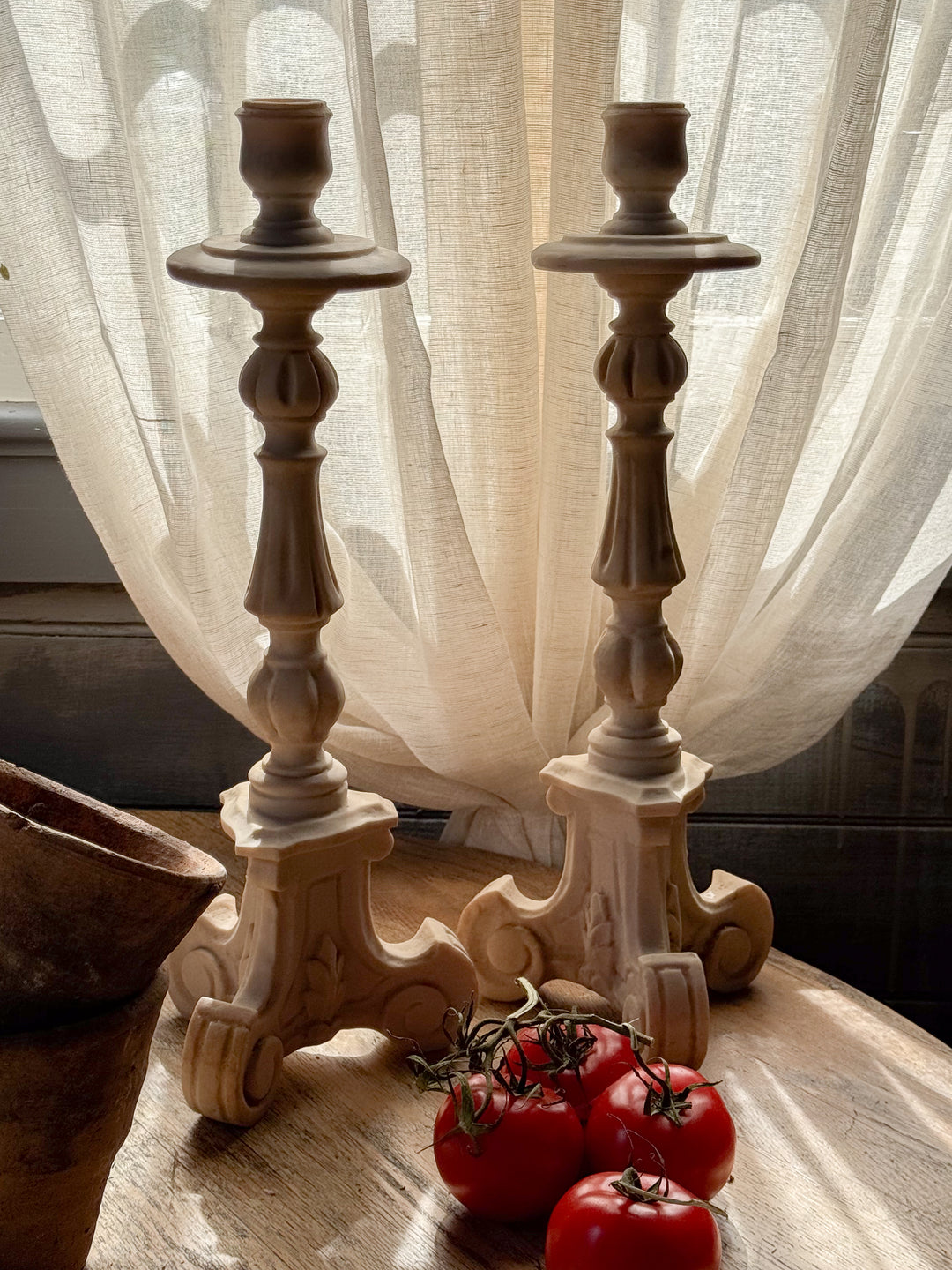 Italian Candlesticks - Set of 2
