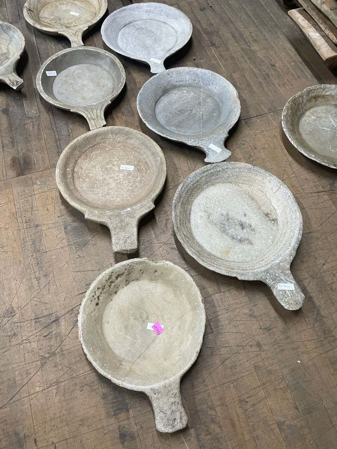 Marble Bowl with Handle - Large