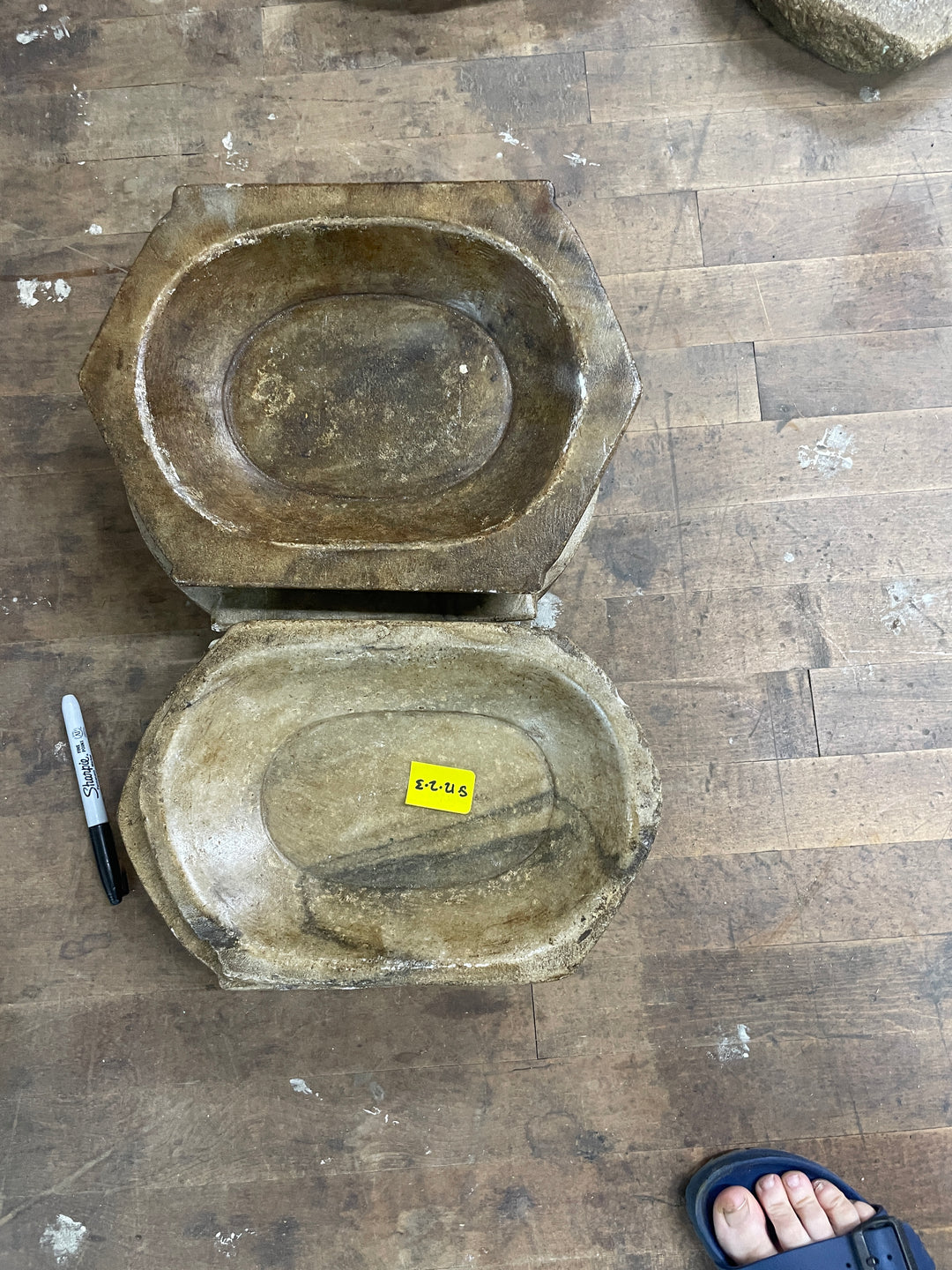 Small Stone Kharral Bowl, Brown