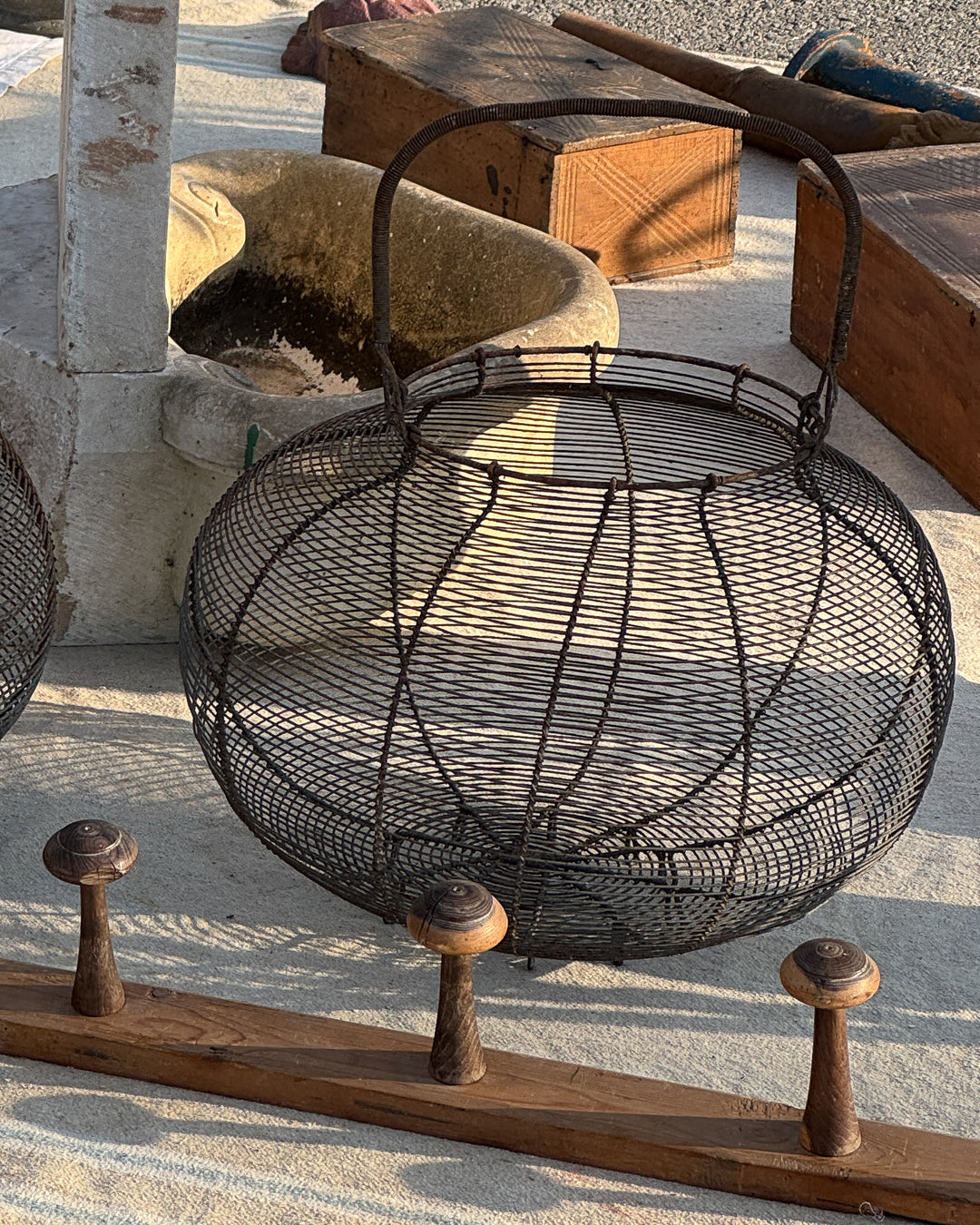 Antique Egg Basket - XL