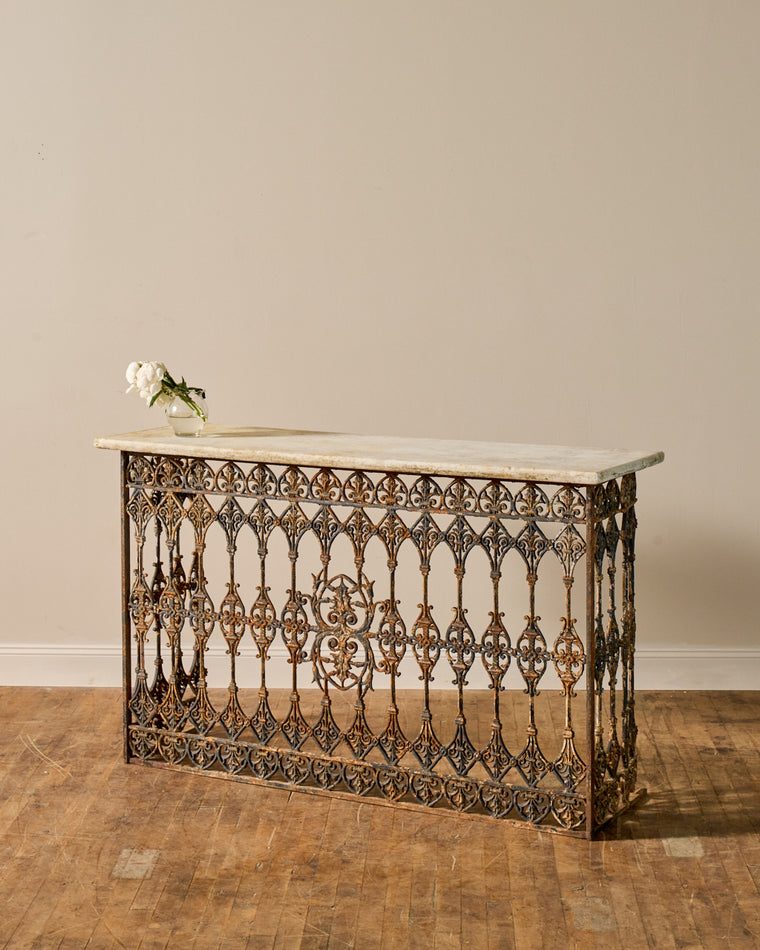 19th c. Marble Console