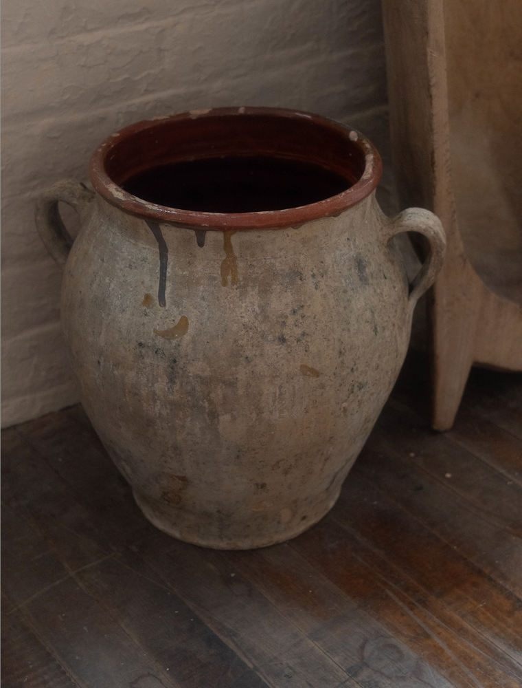 Drip Terracotta Confit Pot