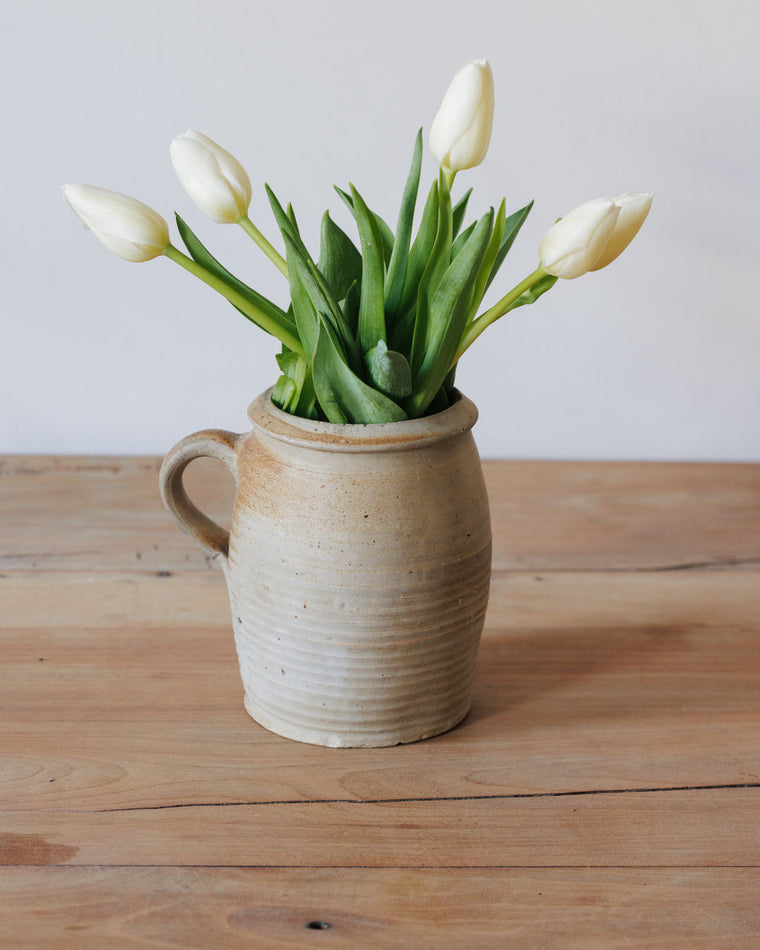 French Stoneware Vase