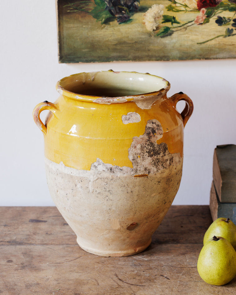 Yellow Confit Pot - I