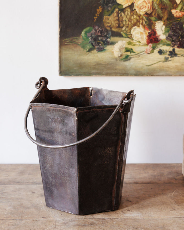 Antique Charcoal Bucket