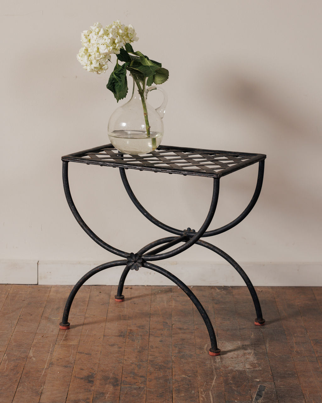 French Iron Stool