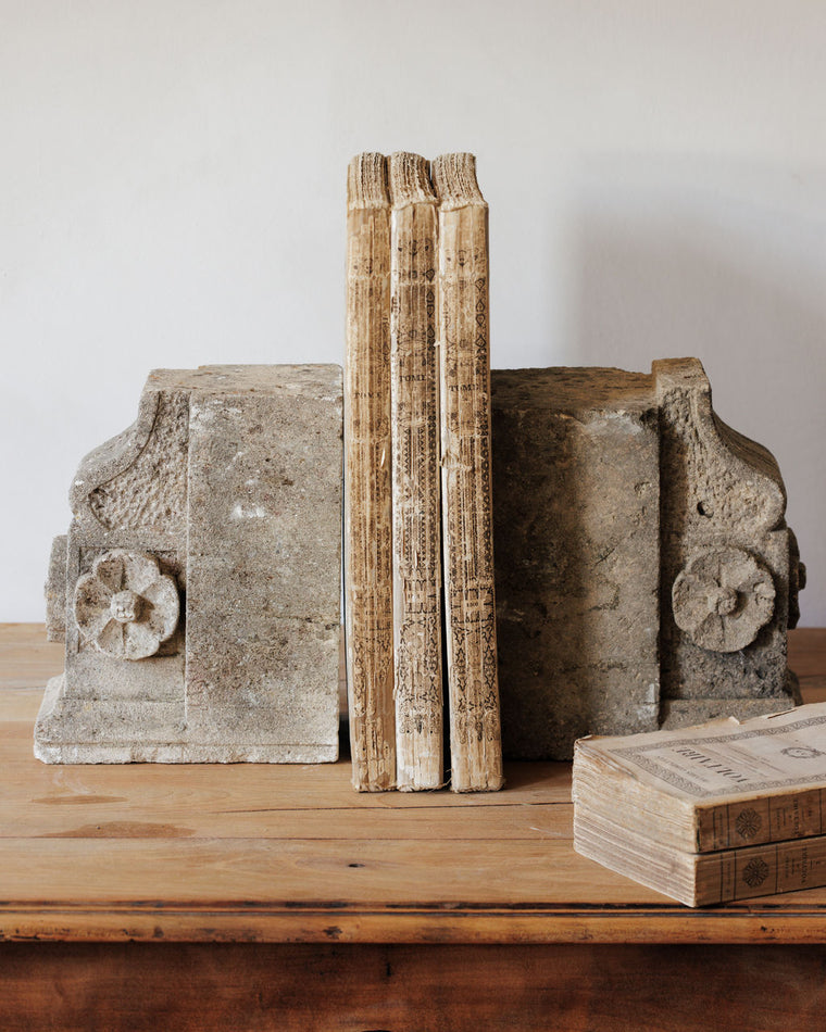 Pair of Chateau Bookends