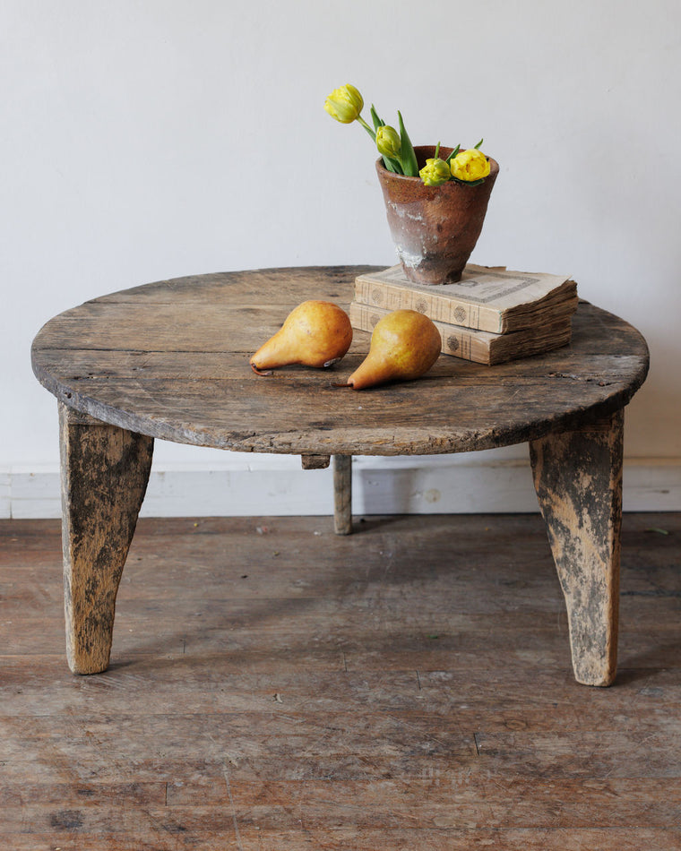 Round Romanian Farm Table - II