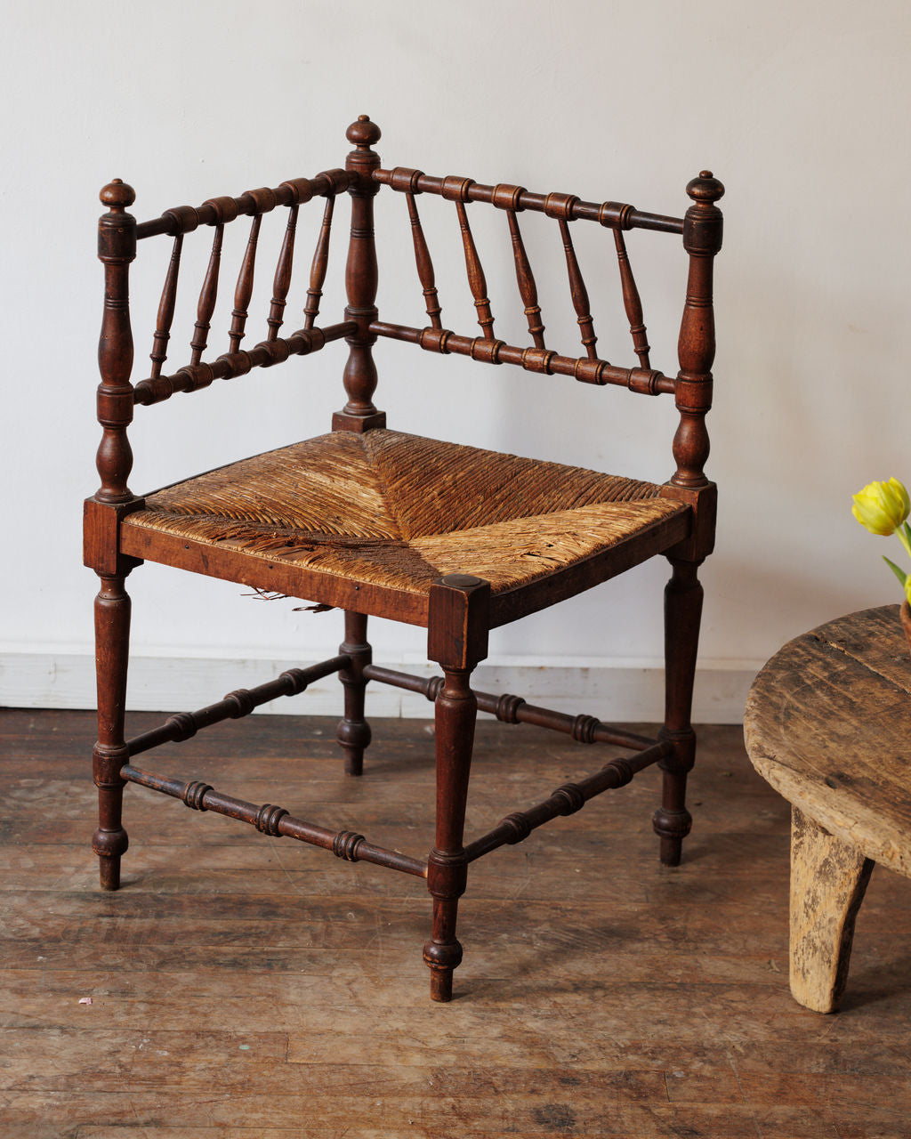 Vintage Corner Chair