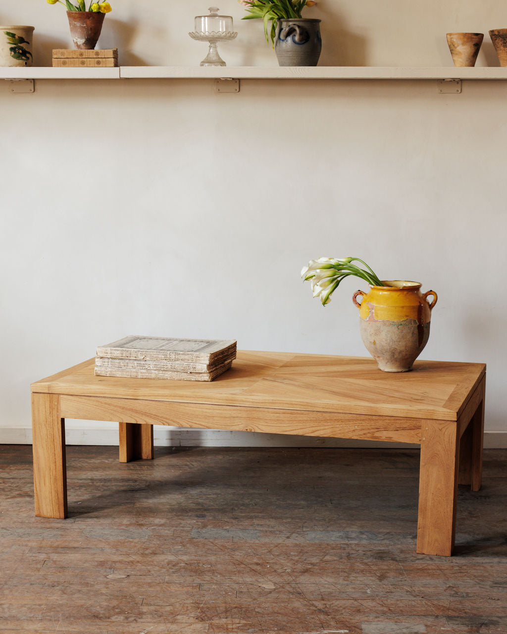 Parquet French Coffee Table