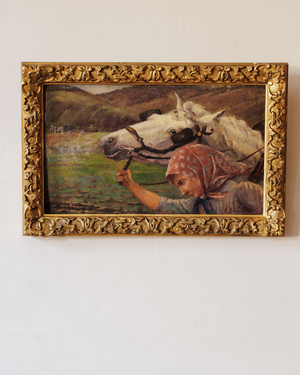 Le Cheval Oil Artwork