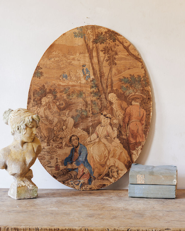Tapestry on Wood - I