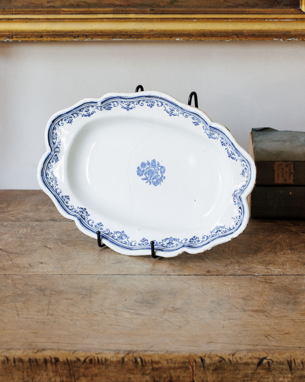 18th c. Moustiers Plate - II